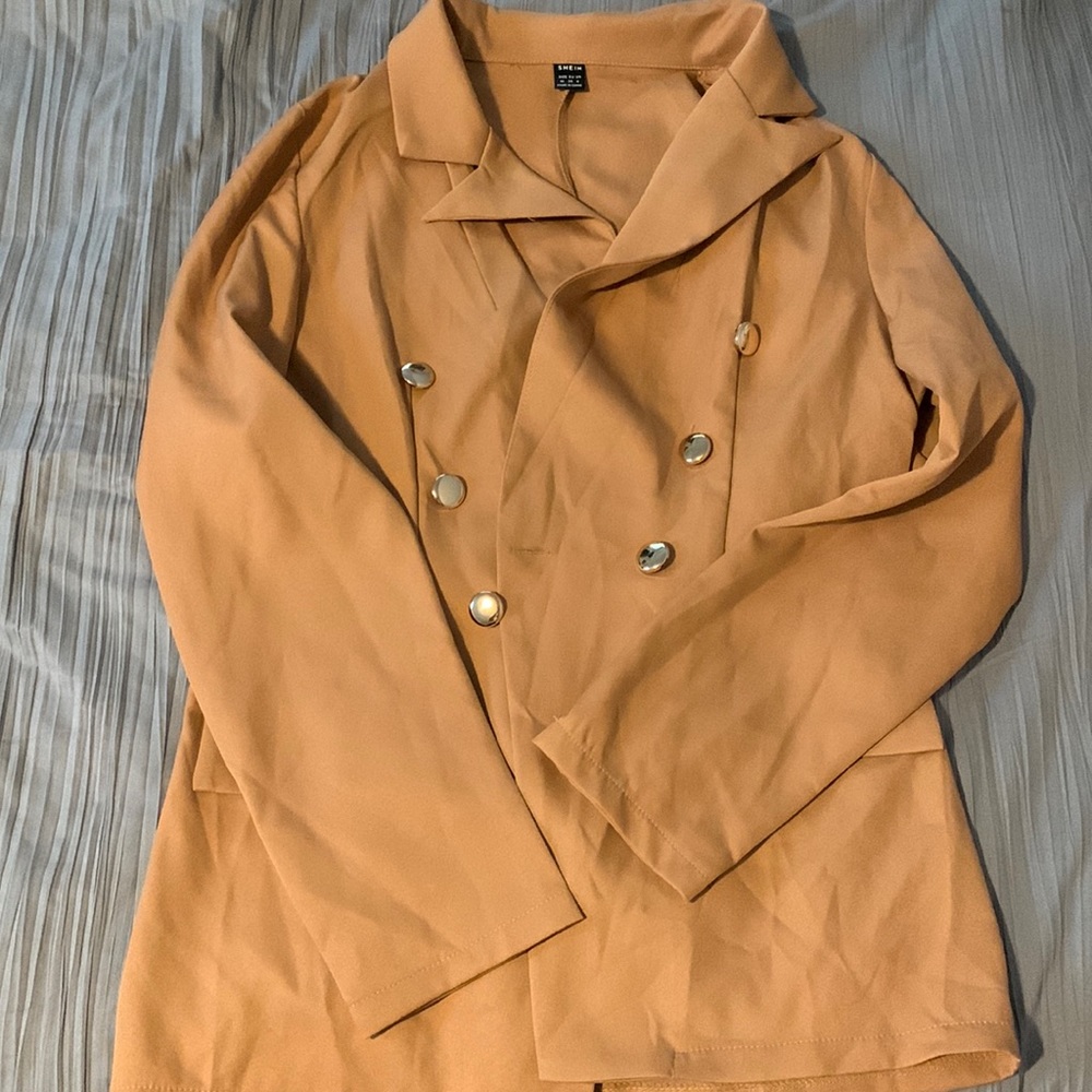 Shein Sized M Women’s Tan Blazer